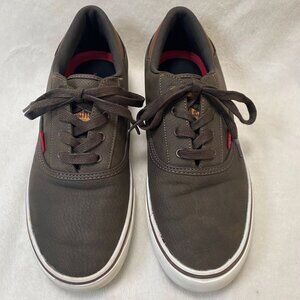 Levi's Men's Brown Canvas Sneakers Size 9.5